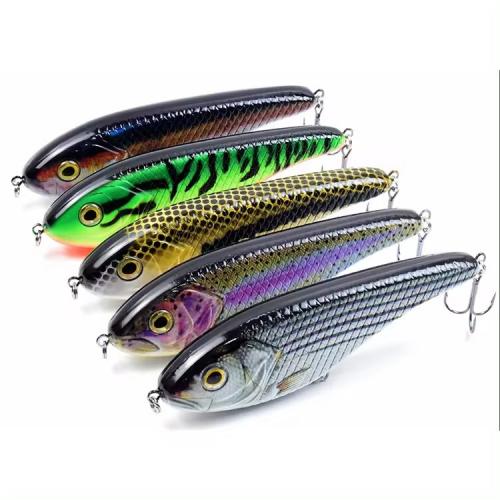 Artificial Sinking Lipless Glider Jerk Wobbler 15CM 81G Heavy Sinking Jerkbait Pike Fishing Lures Large Tackle JK-03