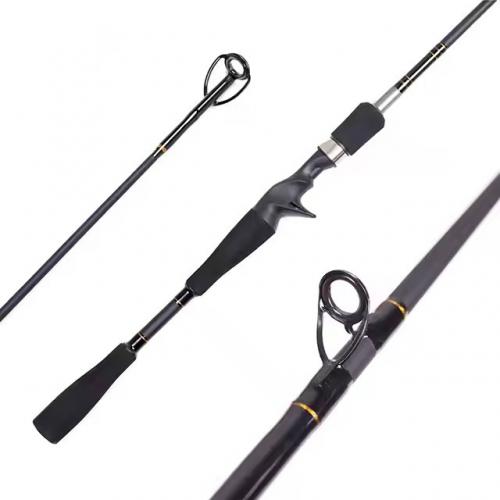  BASS CASTING ROD 1.83m 105g 4 SECTIONS FAST ACTION 100% 24T CARBON