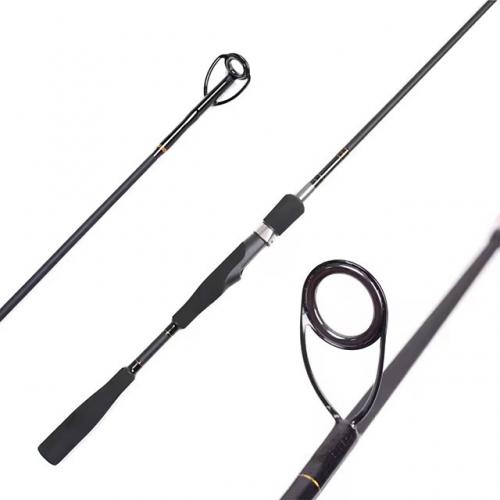 BASS SPINNING ROD 1.68m 107g 2 SECTIONS FAST ACTION 100% 24T CARBON