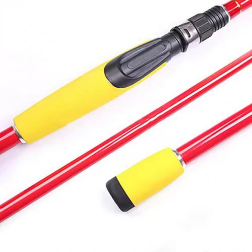 BASS SPINNING ROD 1.98m 1 SECTION FAST ACTION 70% 24T CARBON + 30% E-GLASS