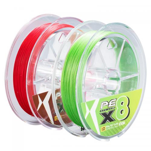 Premium PE Fishing Line X8 Red and Green Options for Ultimate Strength and Performance