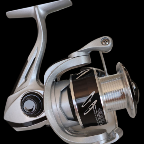 SHW spining fishing reel double shaft structure