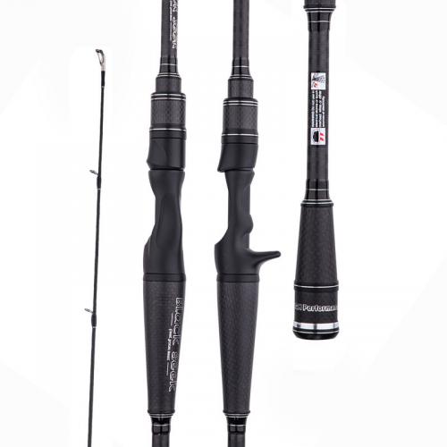 Topwater fishing carbon casting spinning rod